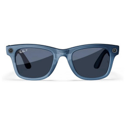 Умные очки Ray-Ban Smart Glasses Wayfarer RW4008 Matte Jeans/Polar Dusty Blue купить в Уфе