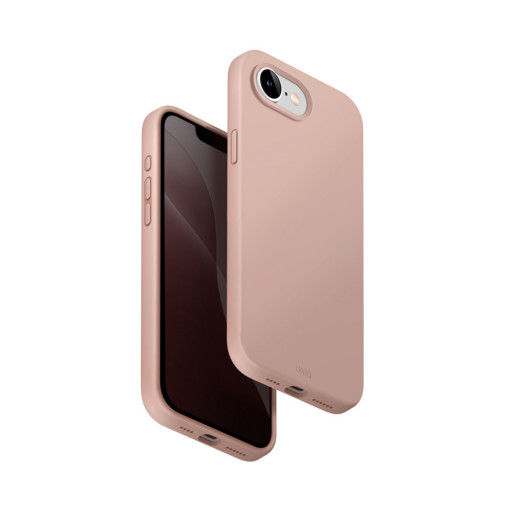 Накладка Uniq для iPhone 16E LINO Pink (Magsafe)
