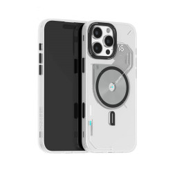 Накладка Aulumu для iPhone 16 Pro Max A16 Frosted Case без выреза белая купить в Уфе