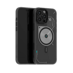 Накладка Aulumu для iPhone 16 Pro Max A16 Frosted Case без выреза серая купить в Уфе