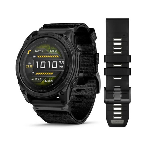 Garmin Tactix 8 51mm Amoled Sapphire Applied Ballistics Ultralight Black Nylon Band