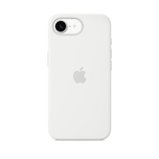 Накладка Apple Silicone Case для iPhone 16e белая MD3P4