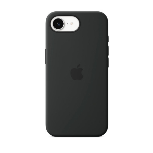 Накладка Apple Silicone Case для iPhone 16e черная MD3N4