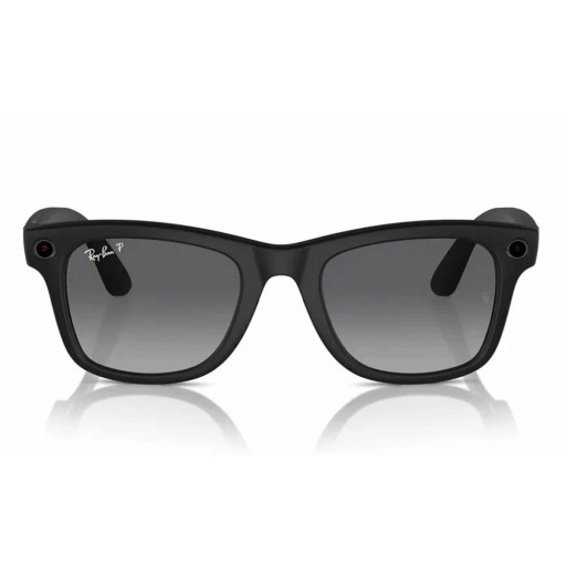Умные очки Ray-Ban Smart Glasses Wayfarer RW4006 Matte Black/Polar Gradient Graphite