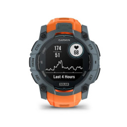 Garmin Instinct 3 50 mm Solar Rugged GPS Smartwatch Grey Orange купить в Уфе