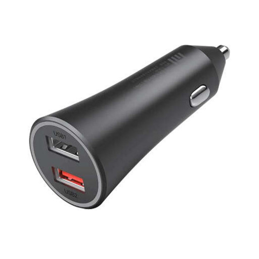 Автомобильное зарядное устройство Energea Alu drive D60, 2 USB-C PD/PPS (total 66W) Aluminium Gunmet