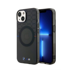 Накладка BMW для iPhone 15 M-Collection PC/TPU Printed pattern Grey (MagSafe) купить в Уфе