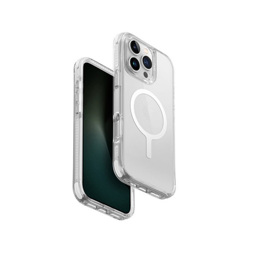 Накладка Uniq для iPhone 16 Pro Combat Lume-White (MagSafe)