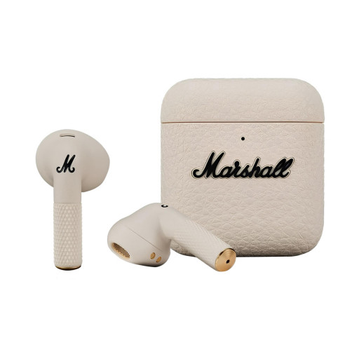 Беспроводные наушники Marshall Minor IV Bluetooth кремовые