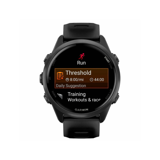 Garmin Forerunner 570 42mm Slate Grey Aluminium with Translucent Black/Black Band