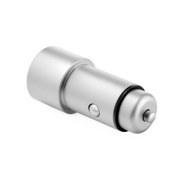 Автомобильное зарядное устройство uBear Ride 20W Max, USB-C+USB A (PD, QC 3.0) серое купить в Уфе