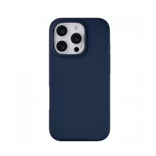 Накладка uBear для iPhone 16 Pro Touch Mag Case темно-синяя