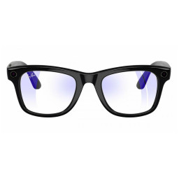 Умные очки Ray-Ban Smart Glasses Wayfarer RW4008 Shiny Black/Clear купить в Уфе