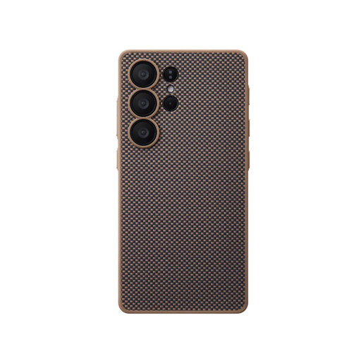 Накладка Pitaka PinButton Case для Samsung Galaxy S25 Ultra Black/Gold