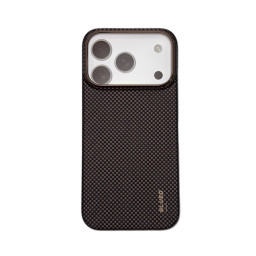 Накладка BlueO для iPhone 17 Pro Max Air Aramid fiber Kevlar 600D Gold MagSafe купить в Уфе