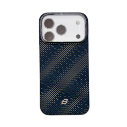 Накладка BlueO для iPhone 17 Pro Max Tactile Woven Air Aramid fiber Kevlar Galaxy Green MagSafe купить в Уфе