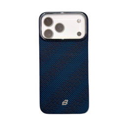 Накладка BlueO для iPhone 17 Pro Tactile Woven Air Aramid fiber Kevlar Galaxy Blue MagSafe купить в Уфе