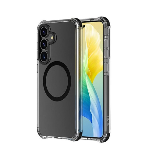 Накладка Uniq для Samsung Galaxy S25 Plus Combat Black MagSafe