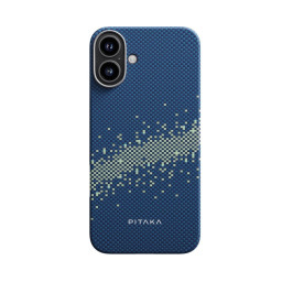 Накладка Pitaka для iPhone 16 Tactile Woven Case Milky Way Galaxy купить в Уфе