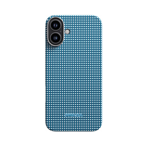Накладка Pitaka для iPhone 16 Ultra-Slim Case Ocean Blue