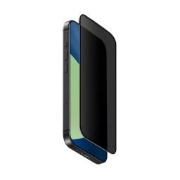 Защитное стекло Uniq для iPhone 17 Pro OPTIX Privacy AG Matte Anti-Dust Filter Black (+installer) купить в Уфе
