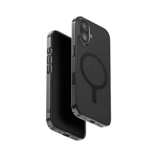 Накладка Uniq для iPhone 17 AirSuit Glossy Smoke (MagSafe)