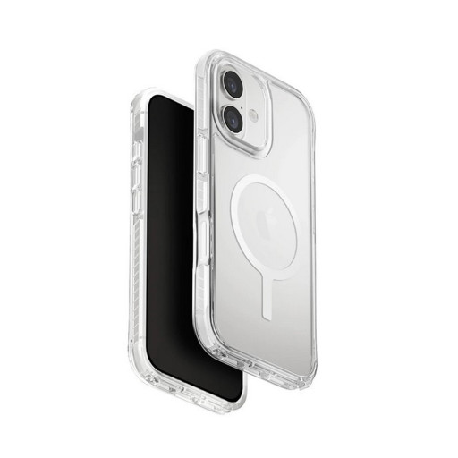 Накладка Uniq для iPhone 17 Combat Blanc White (MagSafe)