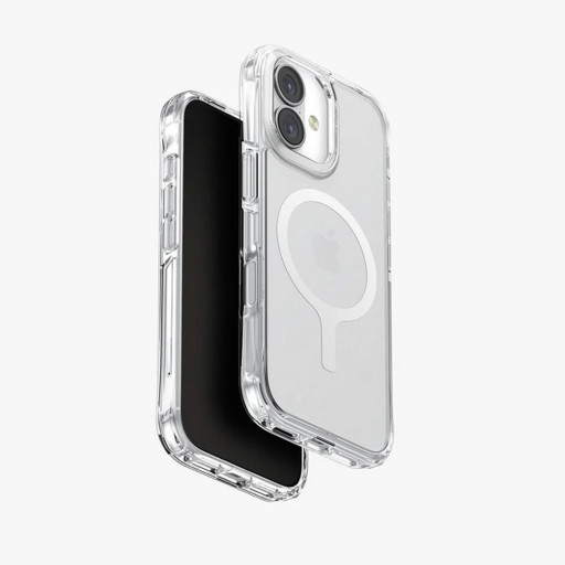 Накладка Uniq для iPhone 17 Lifepro Xtreme AF Frost Clear/White (MagSafe)