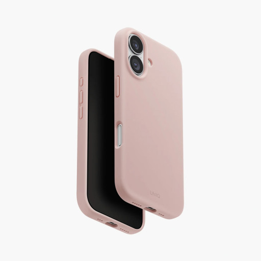 Накладка Uniq для iPhone 17 LINO Blush Pink (Magsafe)