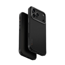 Накладка Uniq для iPhone 17 Pro KEVA Kevlar Carbon Black (MagSafe) купить в Уфе
