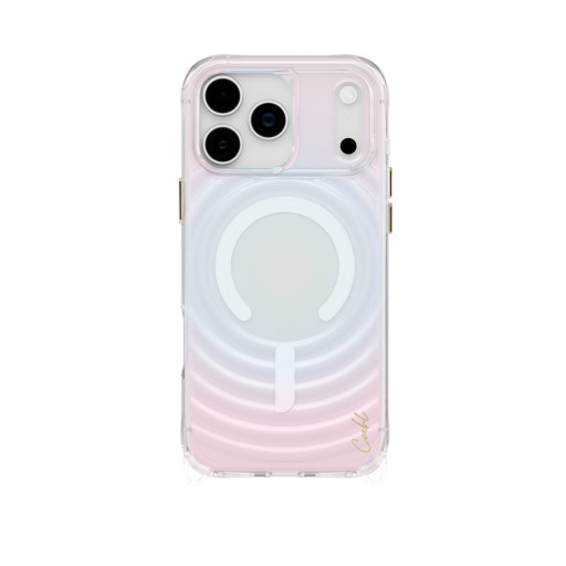 Накладка Uniq для iPhone 17 Pro Max COEHL IML Vela Sparkling Silver (MagSafe)