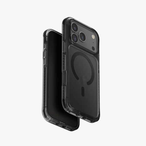 Накладка Uniq для iPhone 17 Pro Max Combat Carbon Black (MagSafe)