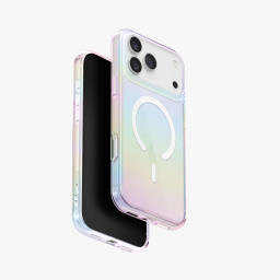 Накладка Uniq для iPhone 17 Pro Max Iridescia (holographic) Midnight Quartz (Magsafe) купить в Уфе