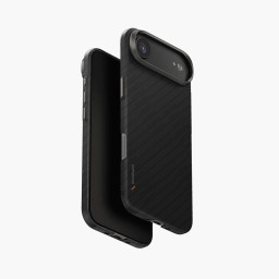 Накладка Uniq для iPhone Air KEVA Kevlar Carbon Black (MagSafe) купить в Уфе