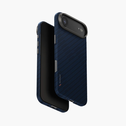 Накладка Uniq для iPhone Air KEVA Kevlar Trance Blue (MagSafe)