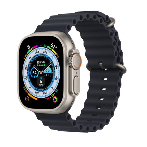 ASIS+ Apple Watch Ultra 49mm Titanium Black Ocean Band 4QET3LW/A