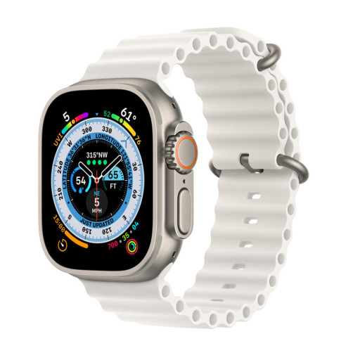 ASIS+ Apple Watch Ultra 49mm Titanium White Ocean Band 4NH83LW/A
