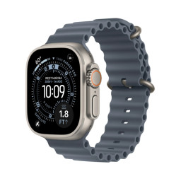 Apple Watch Ultra 3 49mm Natural Titanium Anchor Blue Ocean Band купить в Уфе