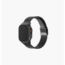 Ремешок Uniq для Apple Watch 42/44/45mm Dante Strap Mesh Steel графитовый фото купить уфа