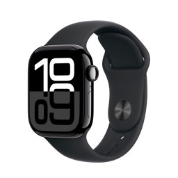 Apple Watch Series 10 46mm Jet Black Black Band M/L GPS купить в Уфе
