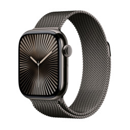 Apple Watch Series 10 46mm Slate Titanium Slate Milano Loop Cell M/L купить в Уфе