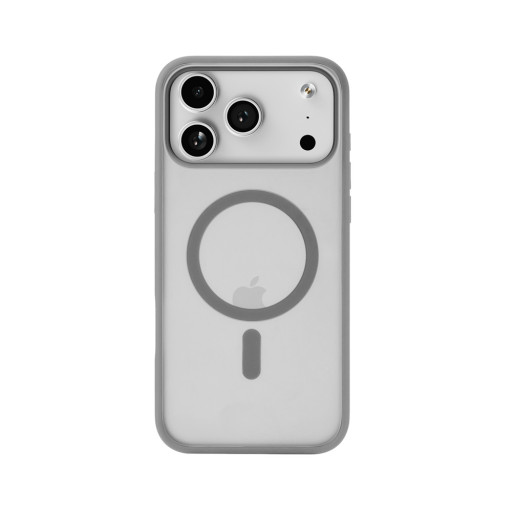 Накладка uBear для iPhone 17 Pro Cloud Mag Case MagSafe серый