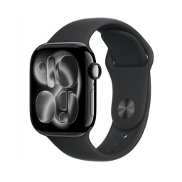 Apple Watch Series 11 42mm Jet Black Black Sport Band M/L купить в Уфе