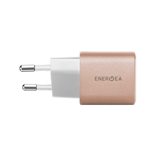 Сетевое зарядное устройство EnergEA Ampcharge GaN35 USB-C PD35 + USB-A QC30 total 35W Gold