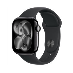 Apple Watch Series 11 46mm Jet Black Black Sport Band M/L купить в Уфе