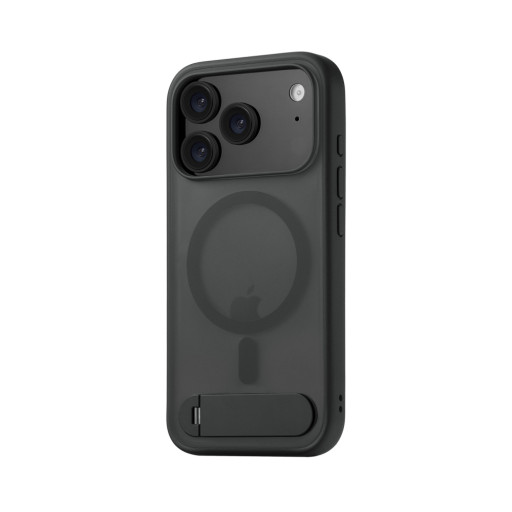 Накладка uBear для iPhone 17 Pro Stand 360 Mag Case черная