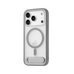 Накладка uBear для iPhone 17 Pro Stand 360 Mag Case серая купить в Уфе