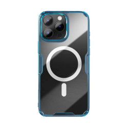 Накладка Nillkin для iPhone 16 Nature TPU Pro Magnetic Blue купить в Уфе