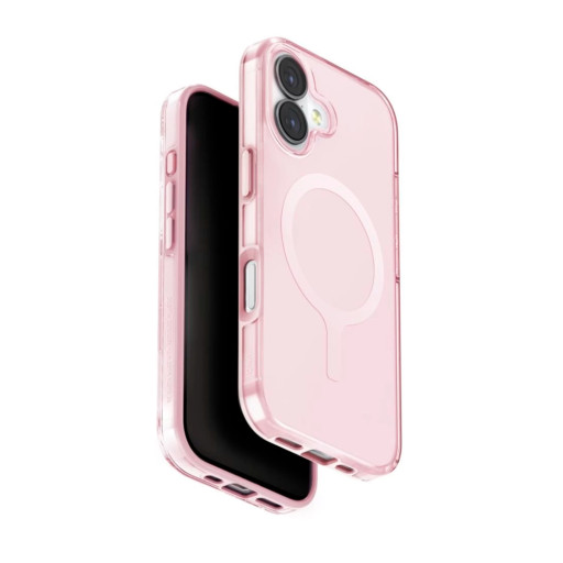 Накладка Uniq для iPhone 17 Clario Primrose Pink (MagSafe)