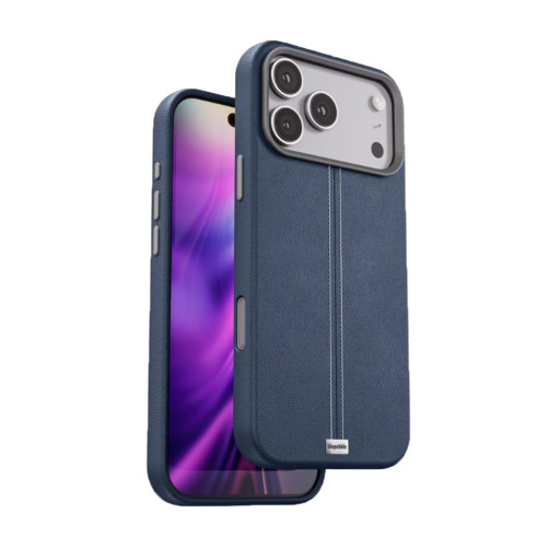 Накладка Blupebble для iPhone 17 Pro Max Elite Guard Case MagSafe Blue